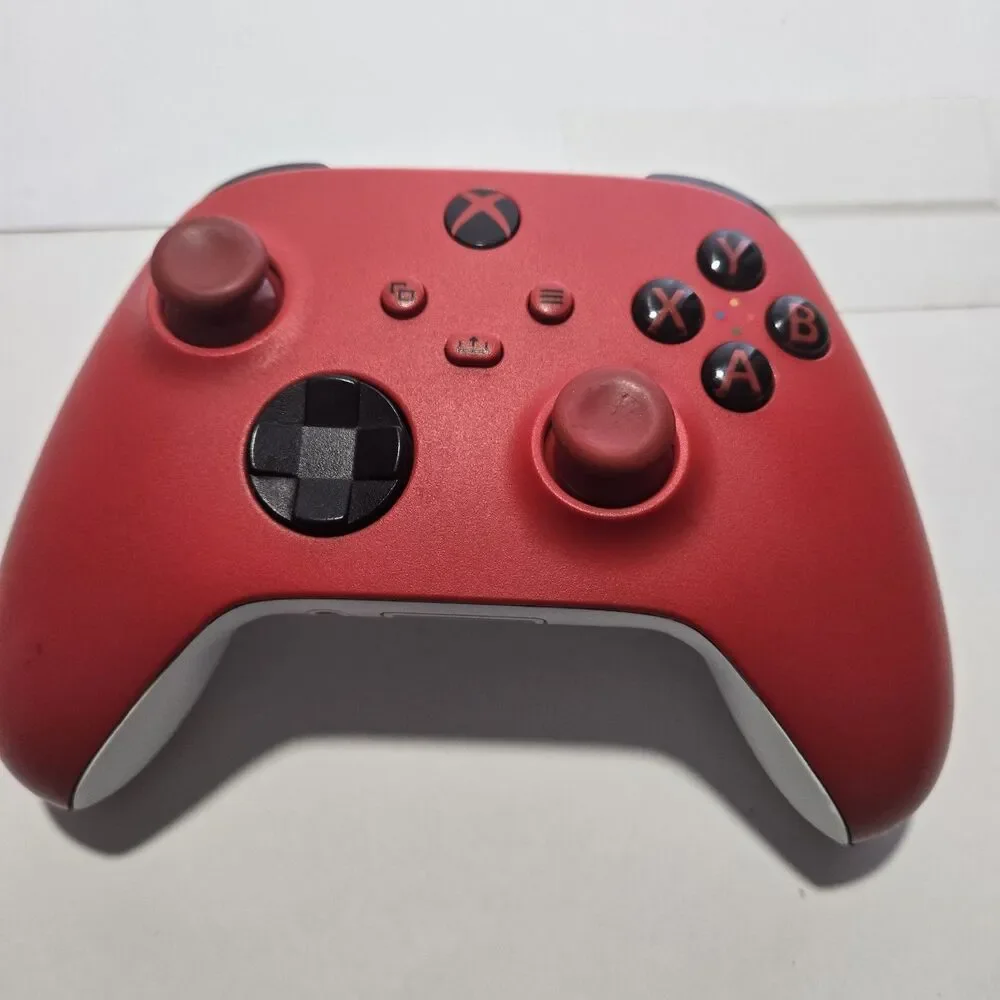 Xbox Series X|S Wireless Controller Model 1914 white & Red Tested *EUC